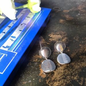 Silver Circle Earrings⭐️